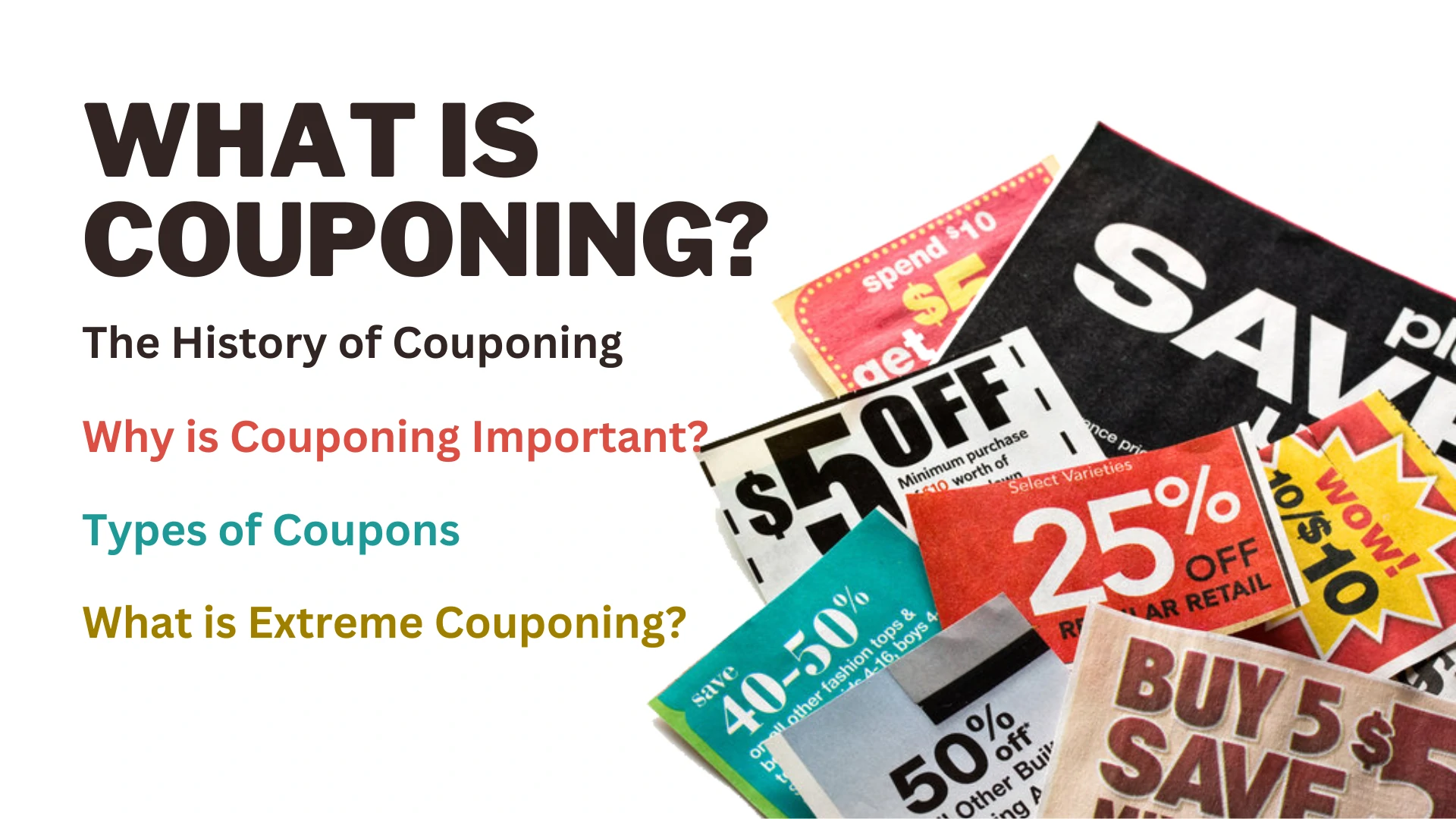 What Is Couponing?
